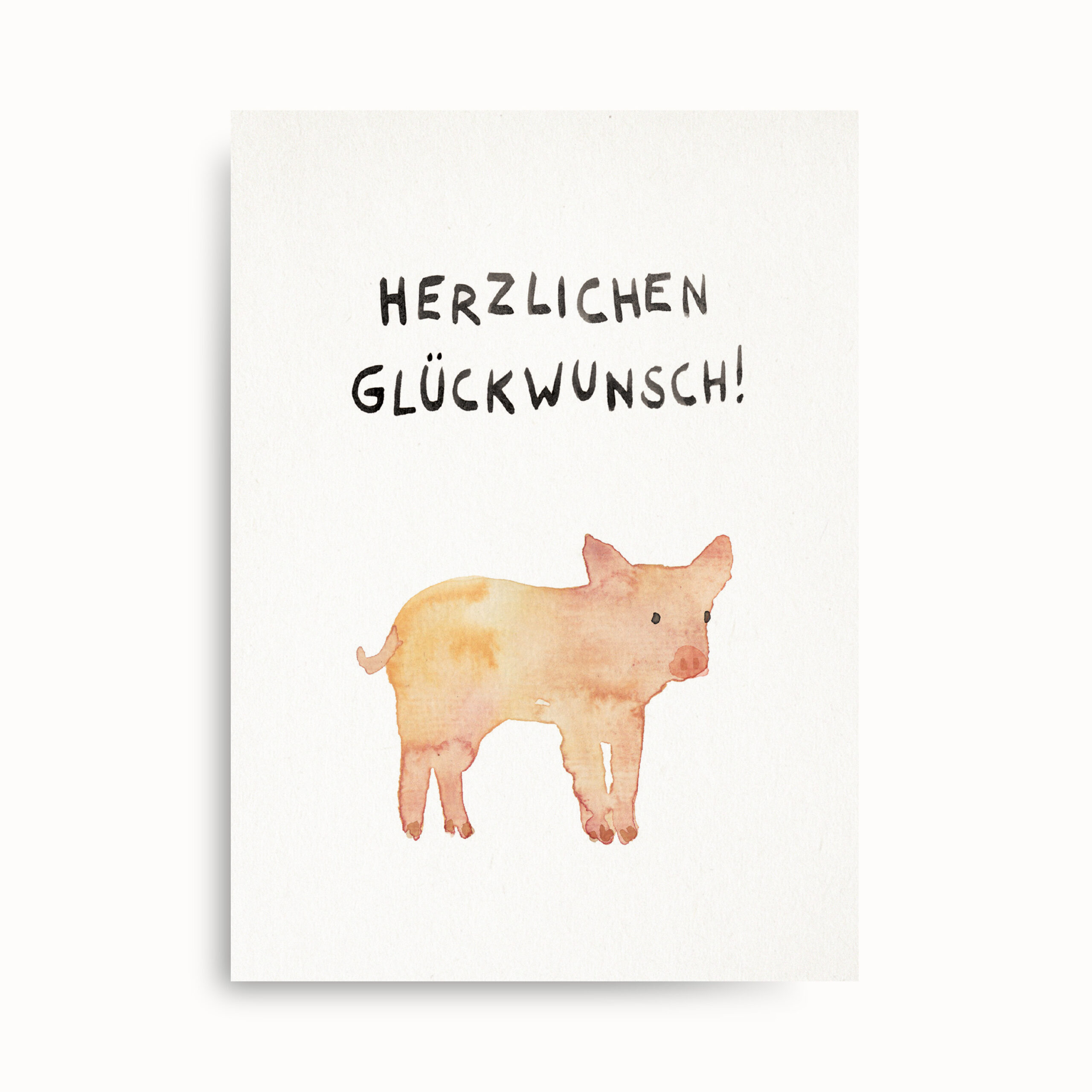 Schwein-Postkarte-Illustration-FarinaKuklinski