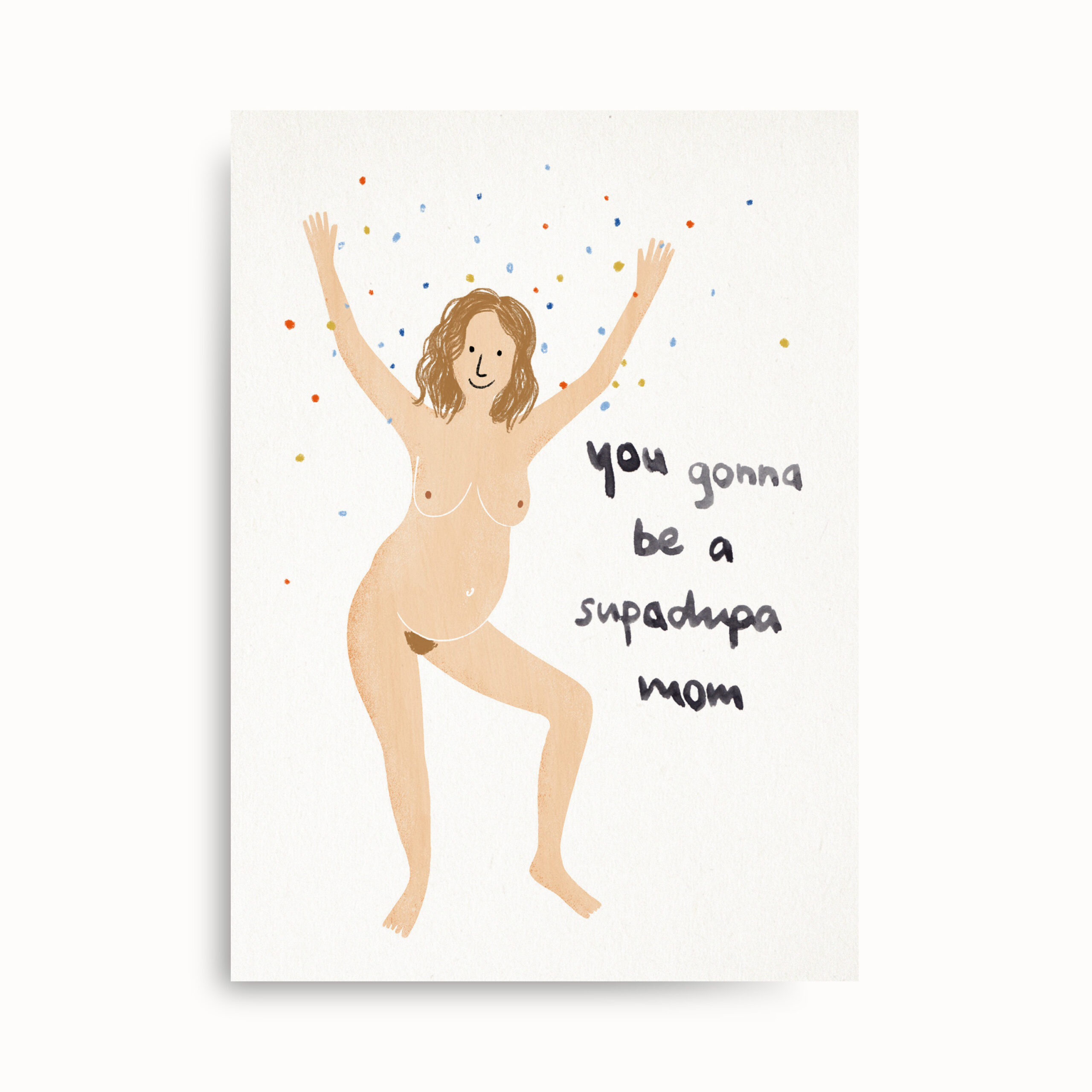 SupadupaMom-Postkarte-Illustration-FarinaKuklinski