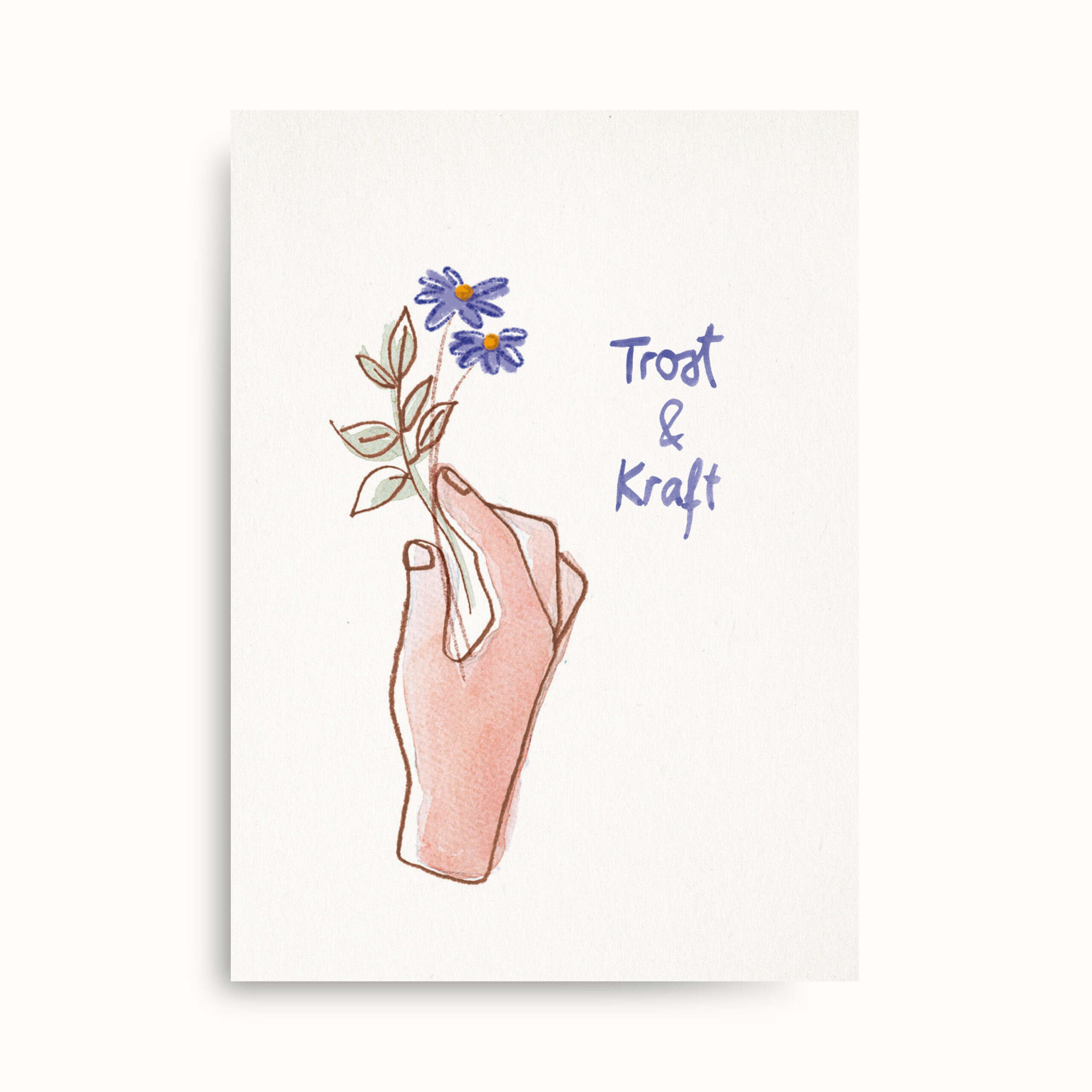 TrostundKraft-Postkarte-Illustration-FarinaKuklinski